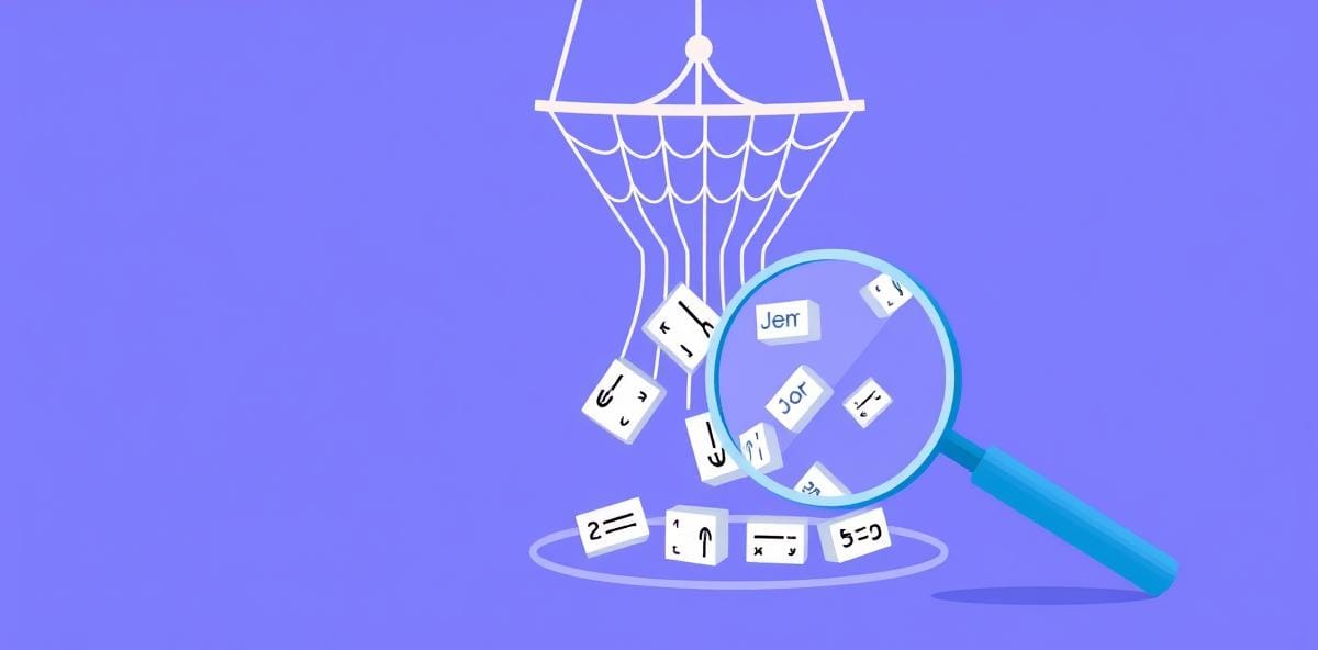 Illustration of property-based testing as a safety net catching edge cases in software development