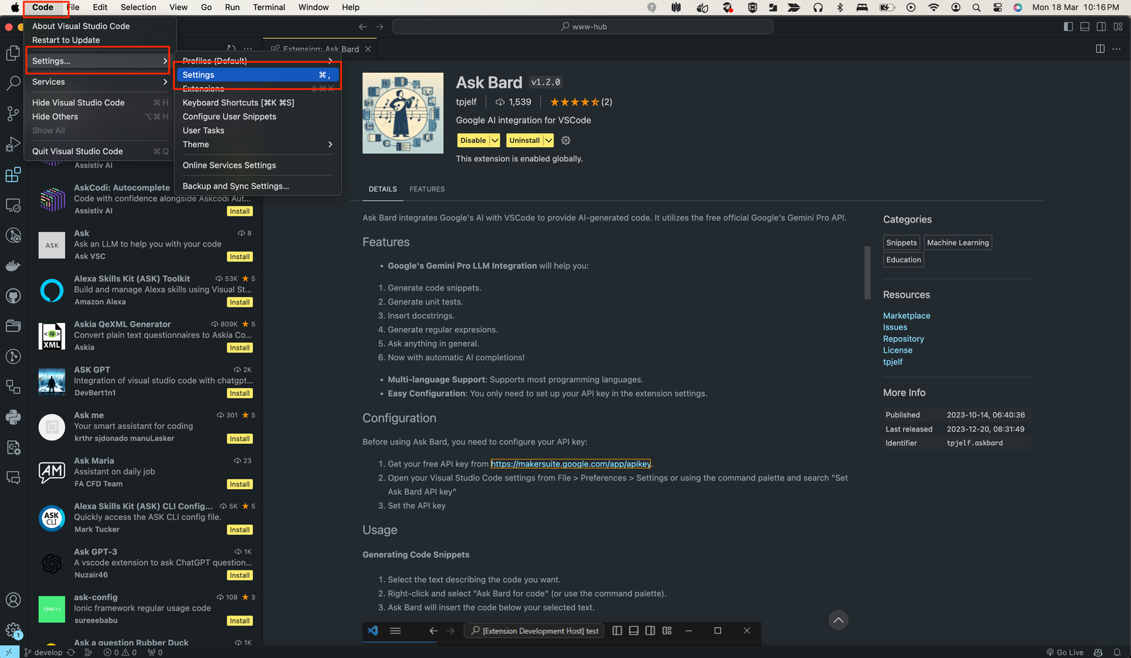 Use Google Gemini Free Version In Vscode Step By Step Installation Use Google Gemini Free Version In Vscode Step By Step Installation