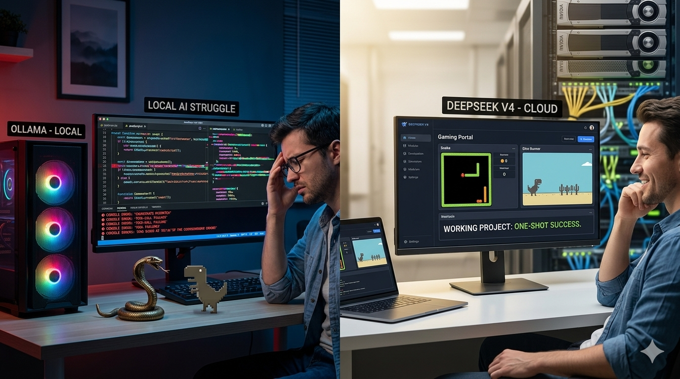 From Local Failure to Cloud Clarity: Why My 9B LLMs Couldn’t Code a Simple Snake Game