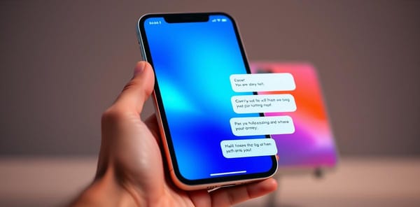 Siri AI interface on an iPhone displaying the new conversational Apple Intelligence features from WWDC 2026
