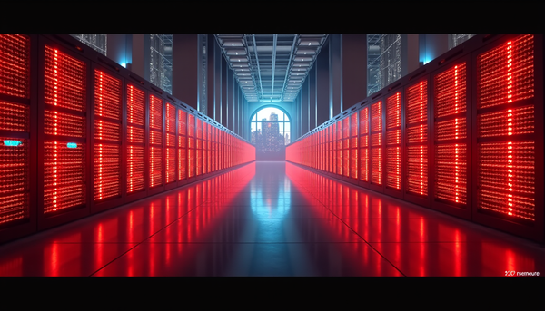 Futuristic Shanghai data center